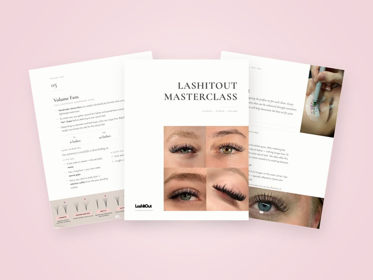 Example of a printed and digital course manual